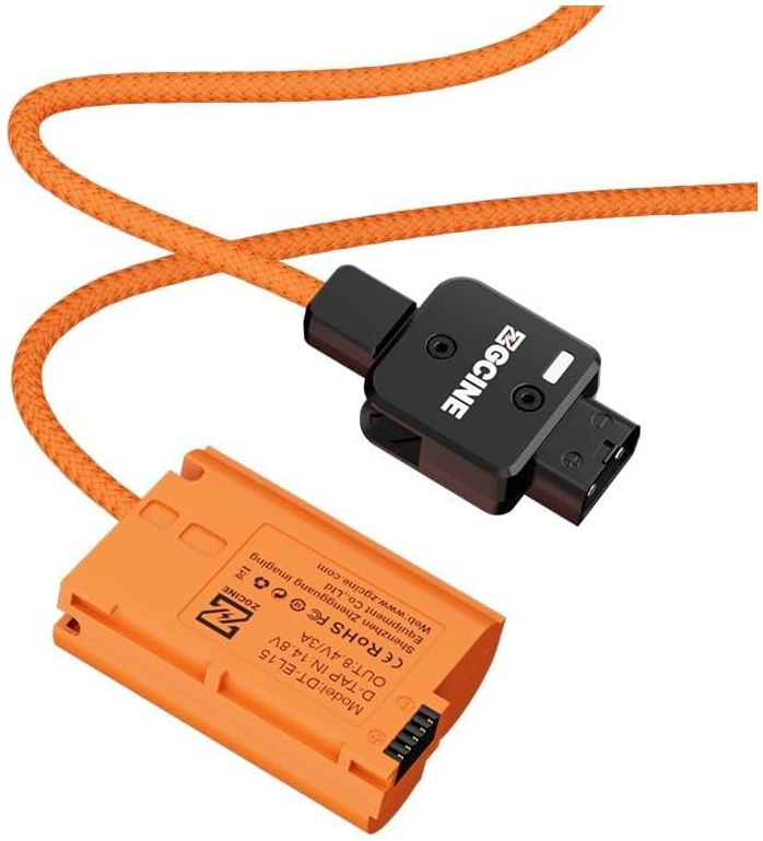 ZGCine D-Tap to EN-EL15 Dummy Battery Cable