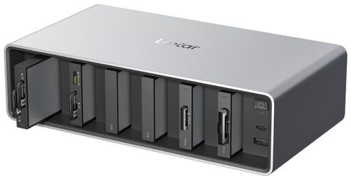 Lexar Workflow PRO 6 Bay Module with Thunderbolt 4 uplink