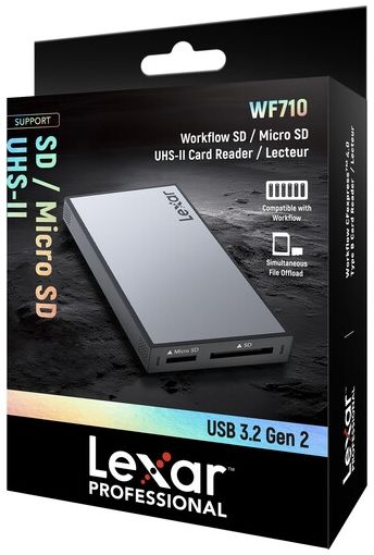 Lexar Workflow PRO Reader SD/MicroSD UHS-II USB 3.2 Gen2