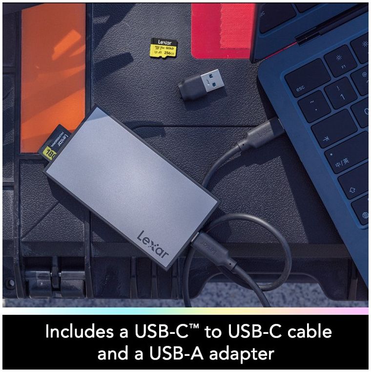 Lexar Workflow PRO Reader SD/MicroSD UHS-II USB 3.2 Gen2