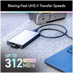 Lexar Workflow PRO Reader SD Dual Slot UHS-II USB 3.2 Gen2