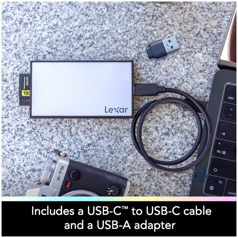 Lexar Workflow PRO Reader SD Dual Slot UHS-II USB 3.2 Gen2