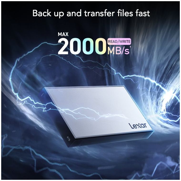 Lexar Workflow PRO Portable SSD 4TB