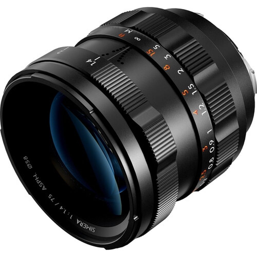 Thypoch Full-frame Photography Lens Simera 75mm f/1.4 for Leica M-mount black