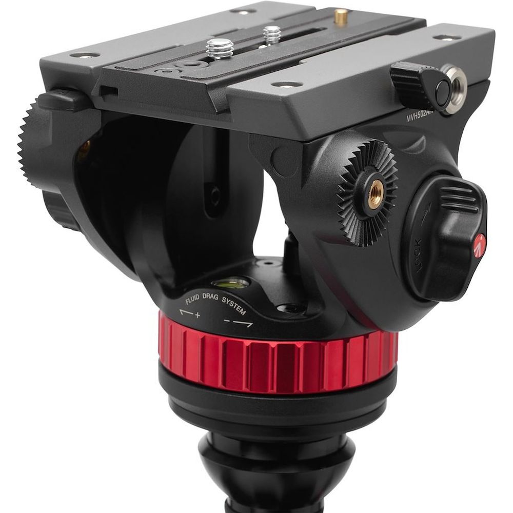 Manfrotto 502 Head Arca Swiss & 055 Carbon 4 Sec Video head