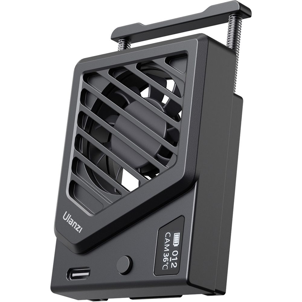 Ulanzi CA25 Camera Cooling Fan V2 (Clip), black