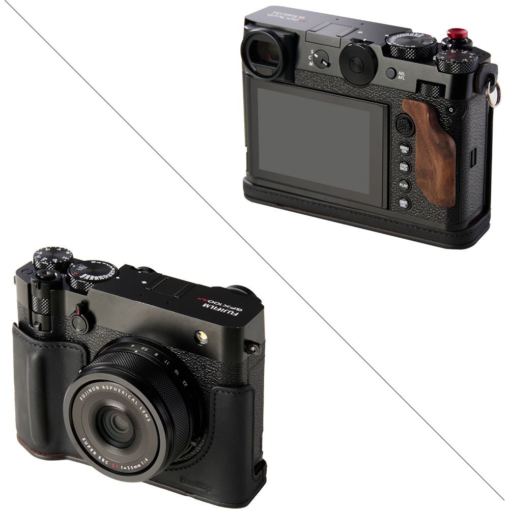 SmallRig 5267 Leather Case Kit for Fujifilm GFX 100RF (black)
