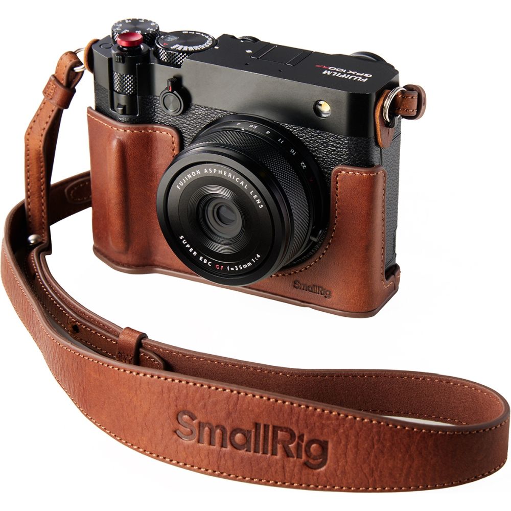 SmallRig 5268 Leather Case Kit for Fujifilm GFX 100RF (brown)