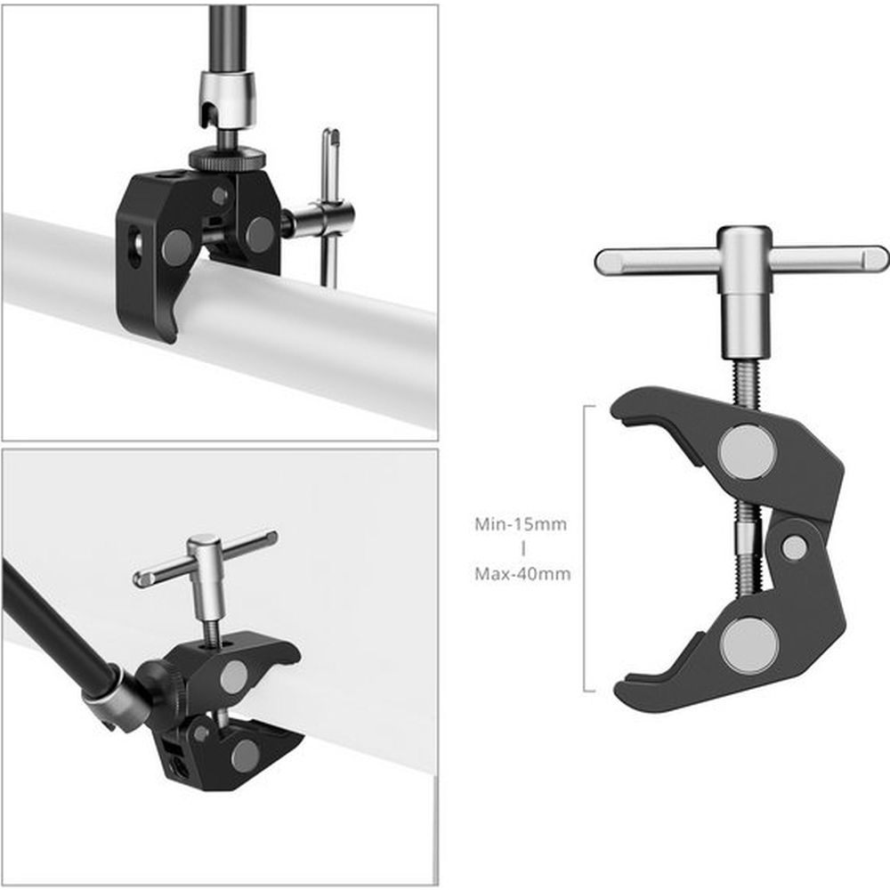 SmallRig 5326 Crab-Shaped Clamp for Phones (9.8")
