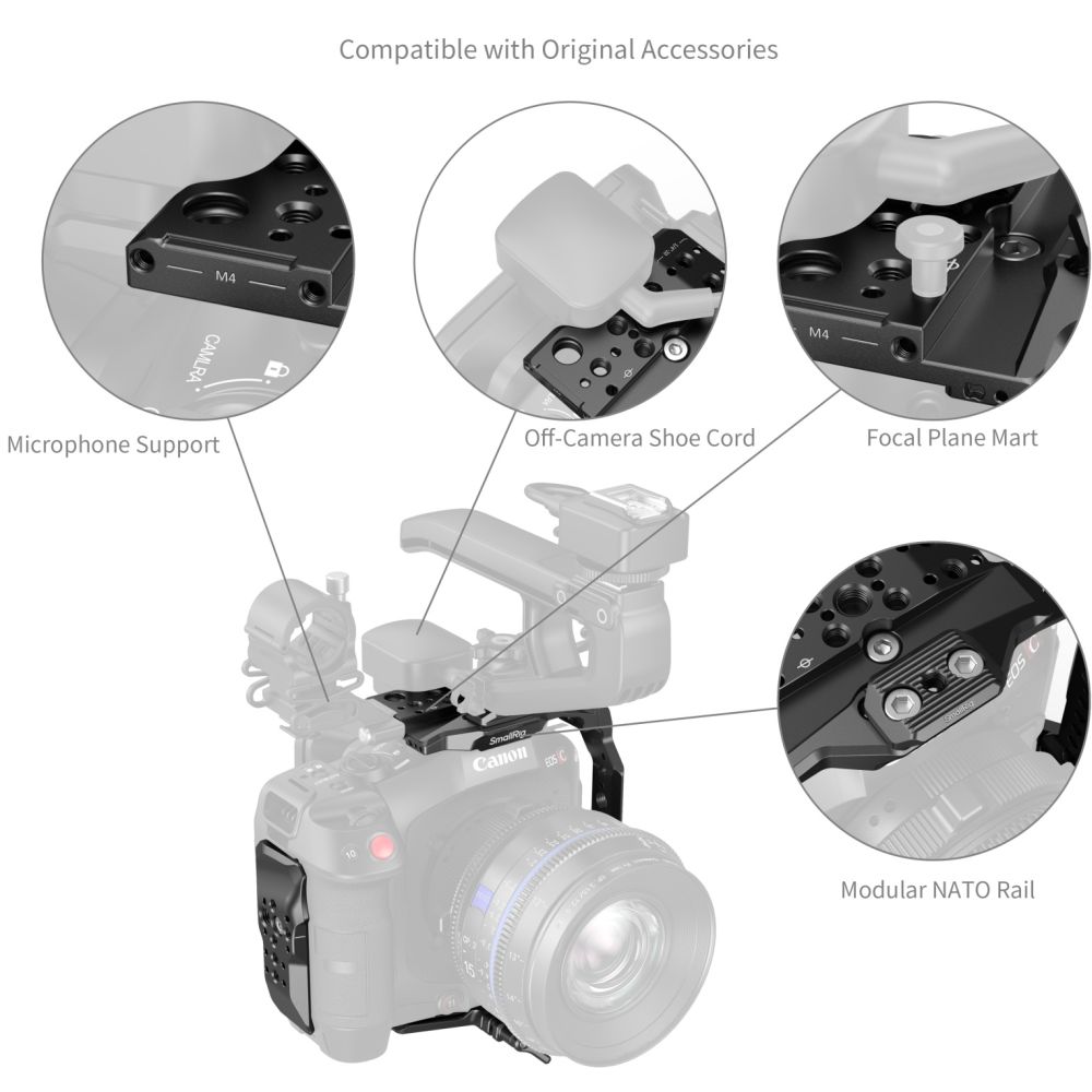 SmallRig 5136 Cage Kit for Canon EOS C80