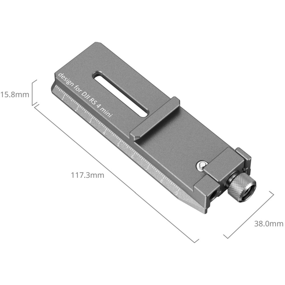 SmallRig 5336 Quick Release Plate for DJI RS 4 Mini