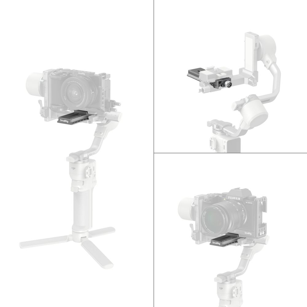 SmallRig 5336 Quick Release Plate for DJI RS 4 Mini