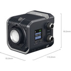 SmallRig 5380 RC 100C COB LED Light, Ink Blue (Pro Version / EU Plug)