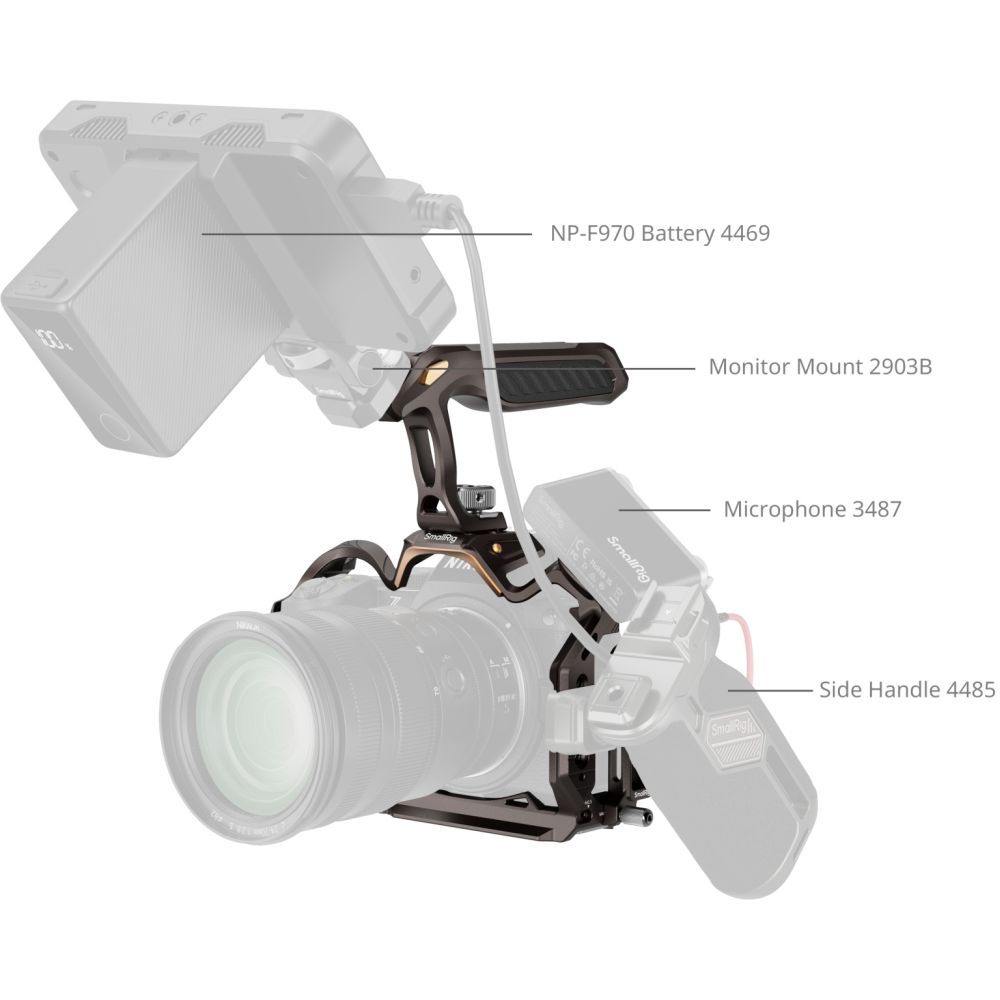 SmallRig 5259 "Night Eagle" Cage Kit for Nikon Z5II / Z7 / Z6 / Z7II / Z6II / Z5