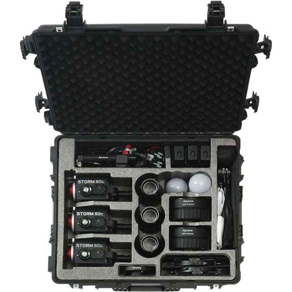 Aputure Storm 80c 3-Light kit
