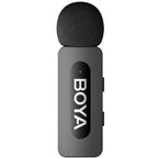 Boya BY-V1 V2.0 Wireless Lavalier Microphone for Lightning - 1 x TX and 1 x RX