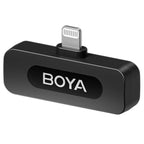 Boya BY-V1 V2.0 Wireless Lavalier Microphone for Lightning - 1 x TX and 1 x RX
