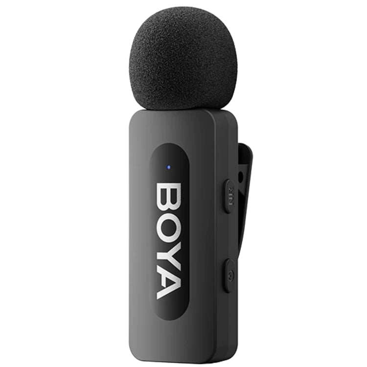 Boya BY-V2 V2.0 Wireless Lavalier Microphone for Lightning - 2 x TX and 1 x RX