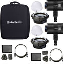 Elinchrom LED 100 C LED light Dual Kit with Charger