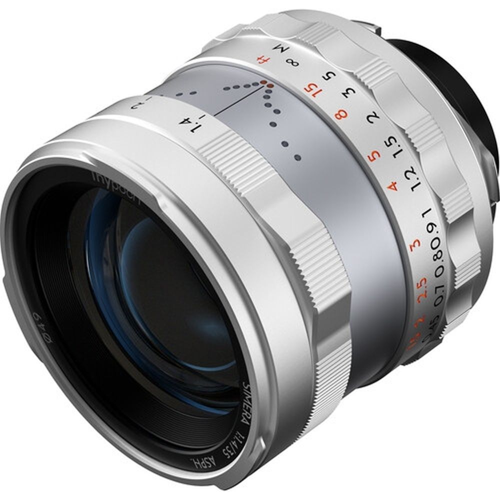 Thypoch Full frame Simera 35mm f/1.4 Type II for Leica M mount, silver