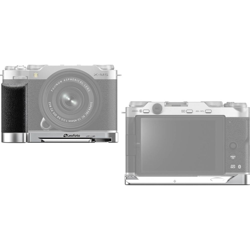 Leofoto L-plate for Fujifilm X-M5 silver