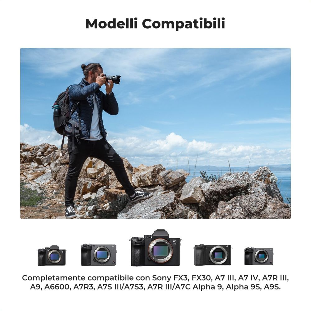 K&F Concept NP-FZ100 Dual Battery Charger USB-C with display