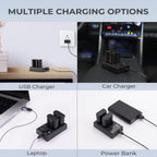 K&F Concept EN-EL15 Dual Battery Charger USB-C