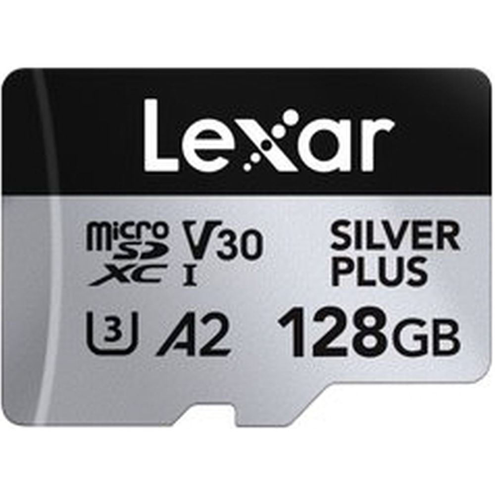 Lexar Pro Silver Plus 128GB microSDXC V30 - R205/W150MB/s