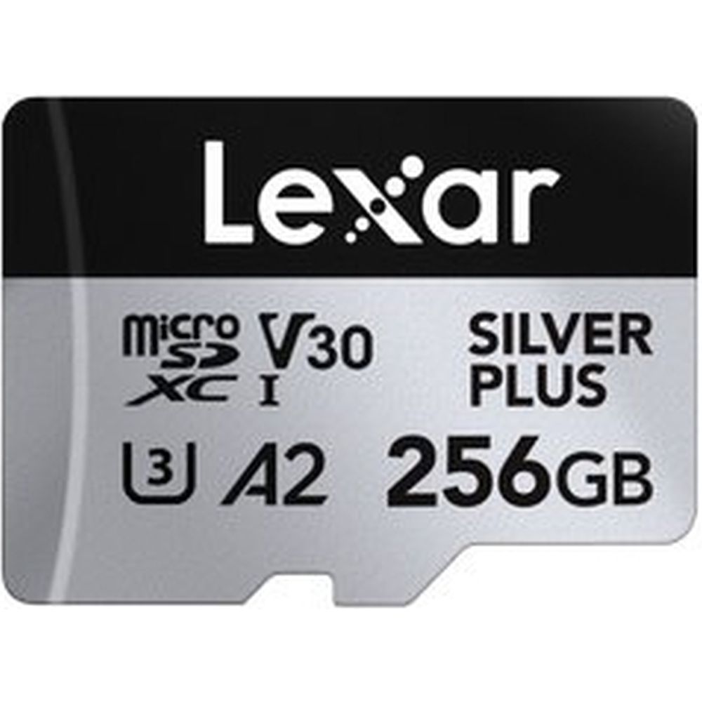 Lexar Pro Silver Plus 256GB microSDXC V30 - R205/W150MB/s
