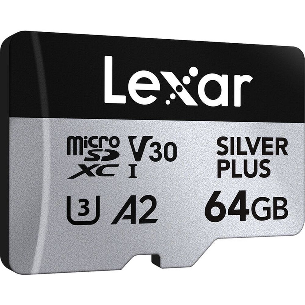 Lexar Pro Silver Plus 64GB microSDXC V30 - R205/W150MB/s
