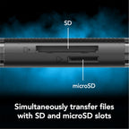 Lexar Reader LRW310 Dual Slot SD/microSD USB 3.1 A & C
