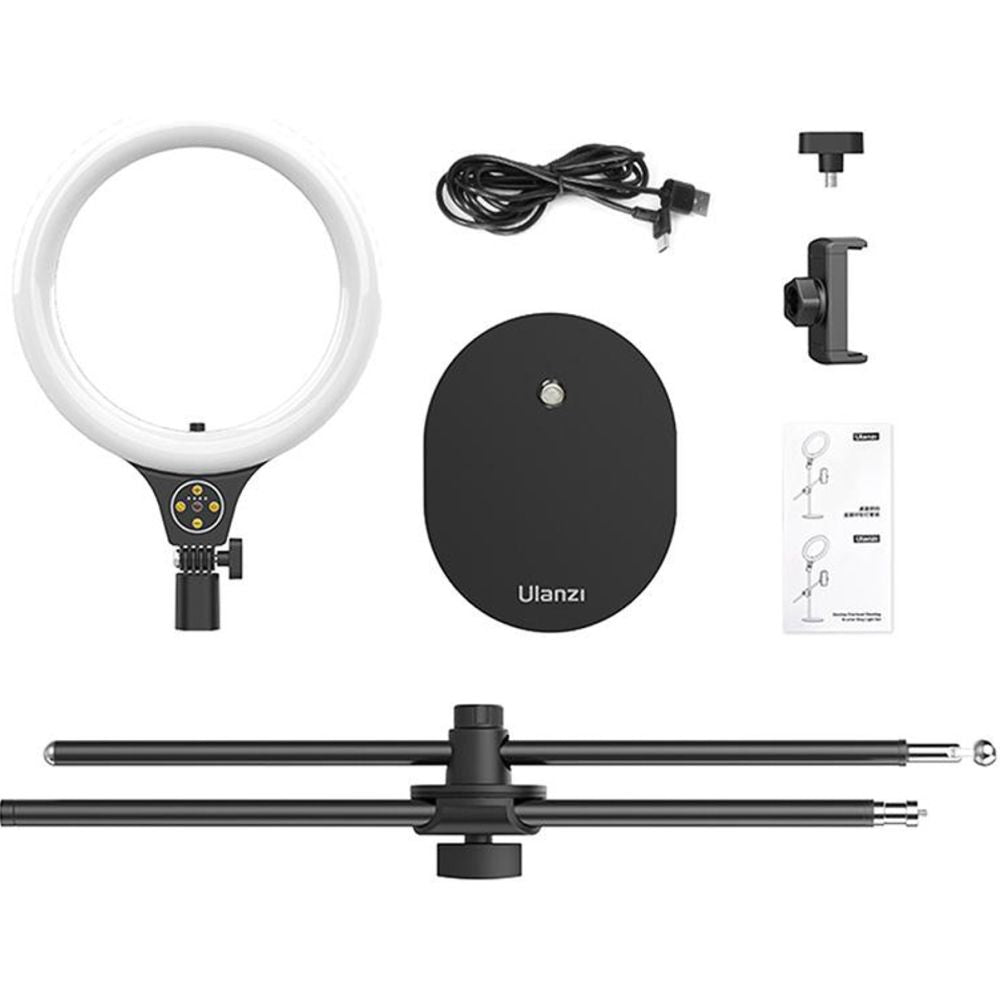 Ulanzi 10" Ring Lamp with phone holder