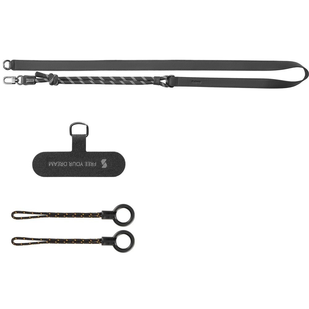 SmallRig 4989 FilMov Phone Shoulder Strap, black