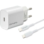 4smarts Charger 20W + 1.5mtr USB-C cable