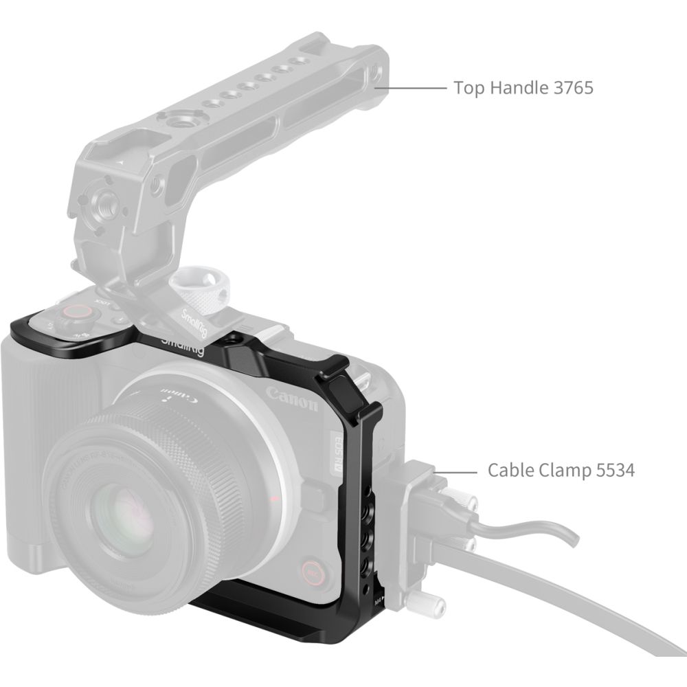SmallRig 5427 Cage for Canon EOS R50 V, black
