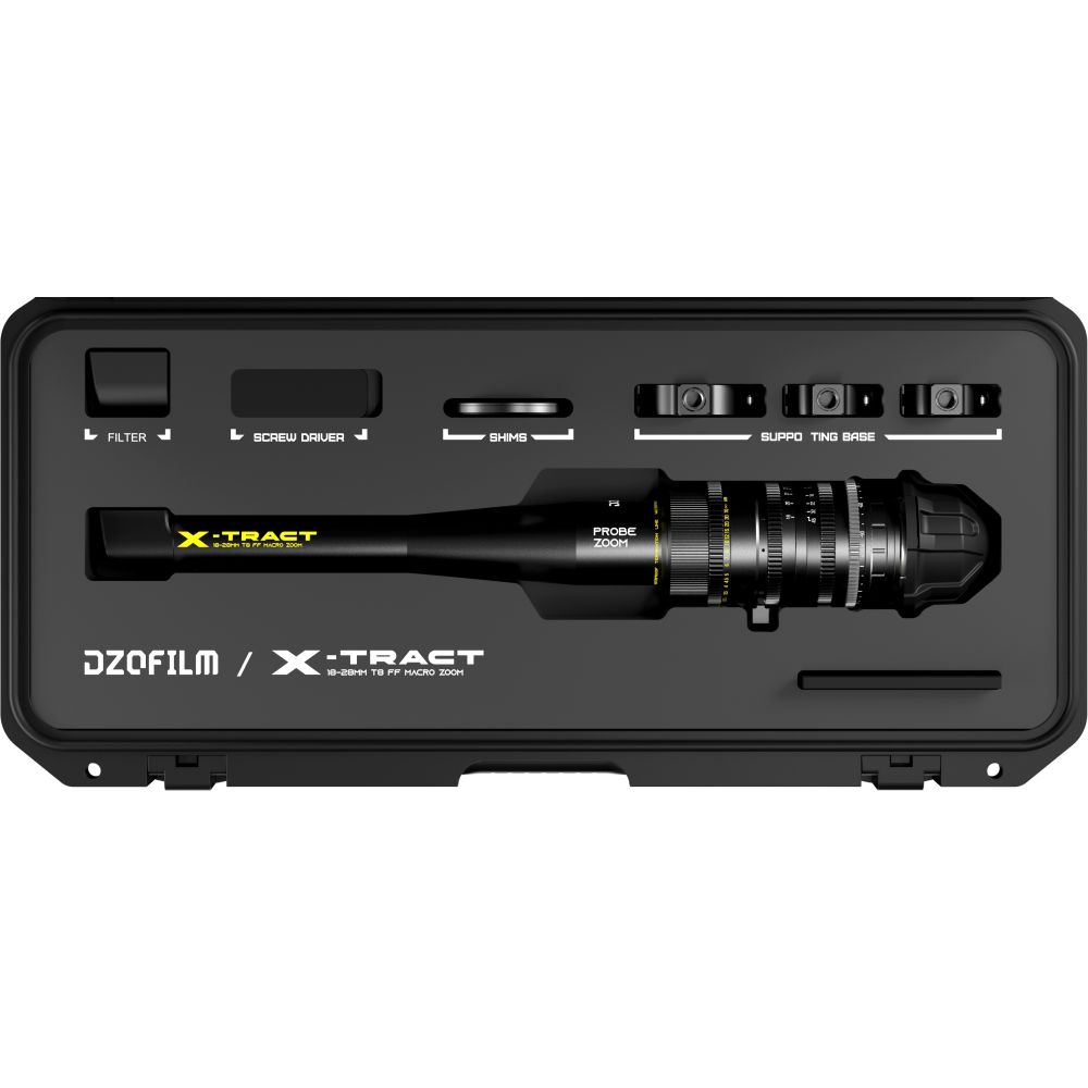 DZOFilm X-tract 18-28mm T8 FF Peri Probe Macro Zoom lens PL mount (metre)