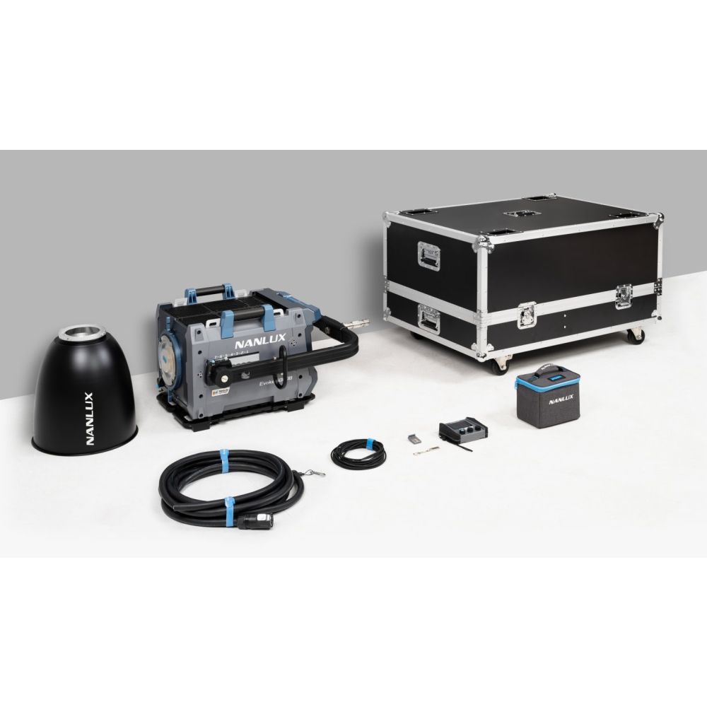 Nanlux Evoke 5000 Bi-colour Spot Light with Reflector and flight Case
