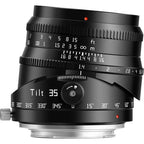 TTartisan APS-C Tilt 35mm f/1.4 M43 mount Black