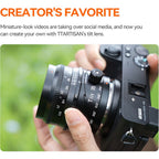 TTartisan APS-C Tilt 35mm f/1.4 M43 mount Black