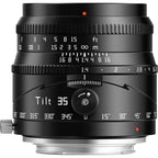 TTartisan APS-C Tilt 35mm f/1.4 Canon RF mount Black