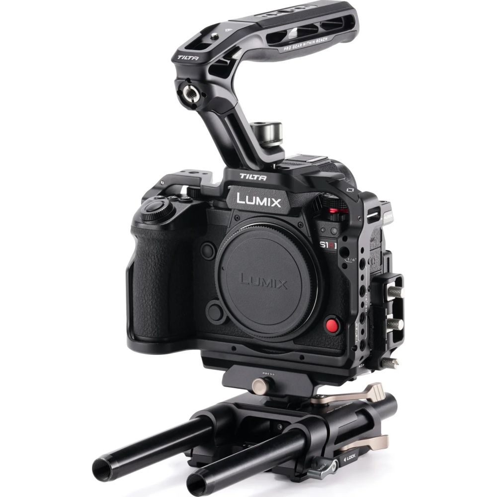 Tilta Camera Cage for Panasonic S1R II Base Kit, black