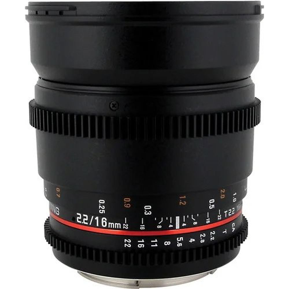 Samyang 16mm T2.2 VDSLR ED AS UMC CS II Nikon F (DX)