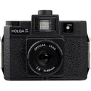 Holga 120GCFN roll film Camera optical glass lens, black