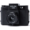Holga 120N roll film Camera set optical glass lens (incl. B+W film)