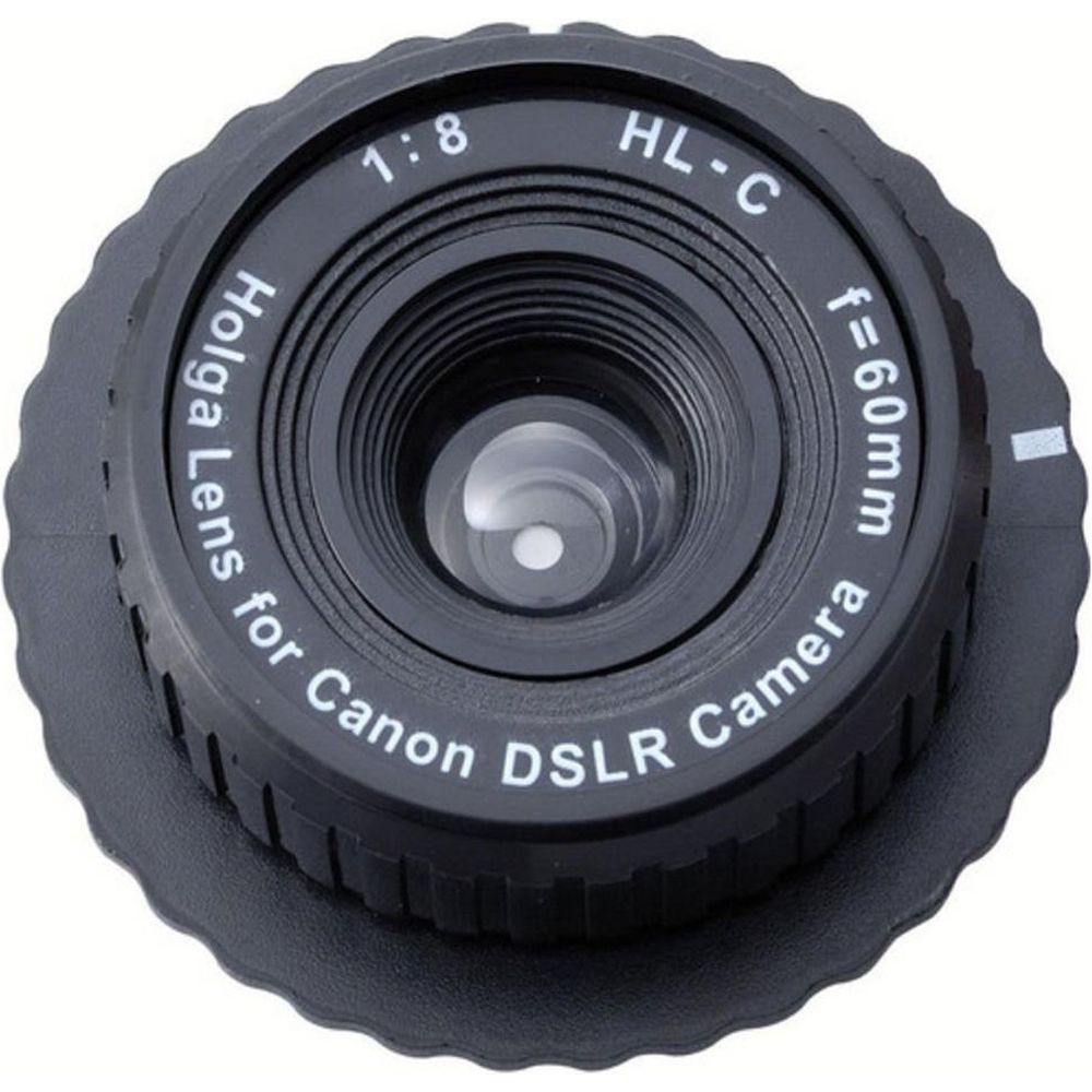 Holga 60mm f/8 manual focus lens for Canon DSLR Camera