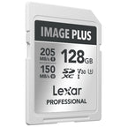 Lexar Image Plus SD Card UHS-I V30 R205/W150 MB/s - 128GB