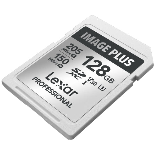 Lexar Image Plus SD Card UHS-I V30 R205/W150 MB/s - 128GB
