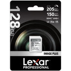 Lexar Image Plus SD Card UHS-I V30 R205/W150 MB/s - 128GB