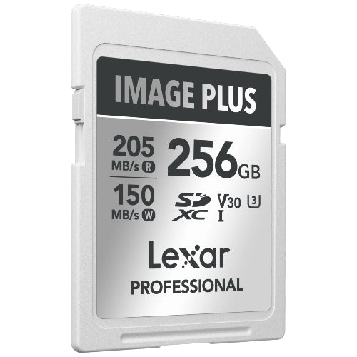 Lexar Image Plus SD Card UHS-I V30 R205/W150 MB/s - 256GB