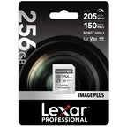 Lexar Image Plus SD Card UHS-I V30 R205/W150 MB/s - 256GB